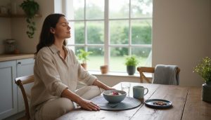 Calm Morning Routine with Breathing and Breakfast